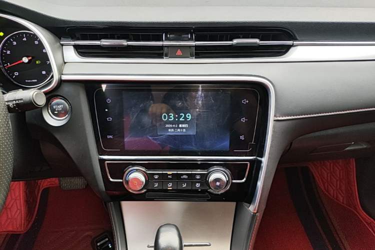 Used MG 6 2019 20T Automatic Starlight Edition Audio And AC Panel