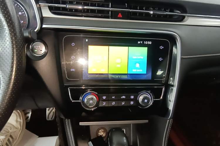 Used MG 6 2019 20T Automatic Sport Edition Audio And AC Panel