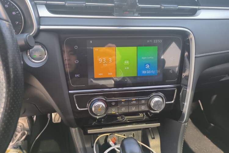 Used MG 6 2019 20T Automatic Sport Edition Audio And AC Panel