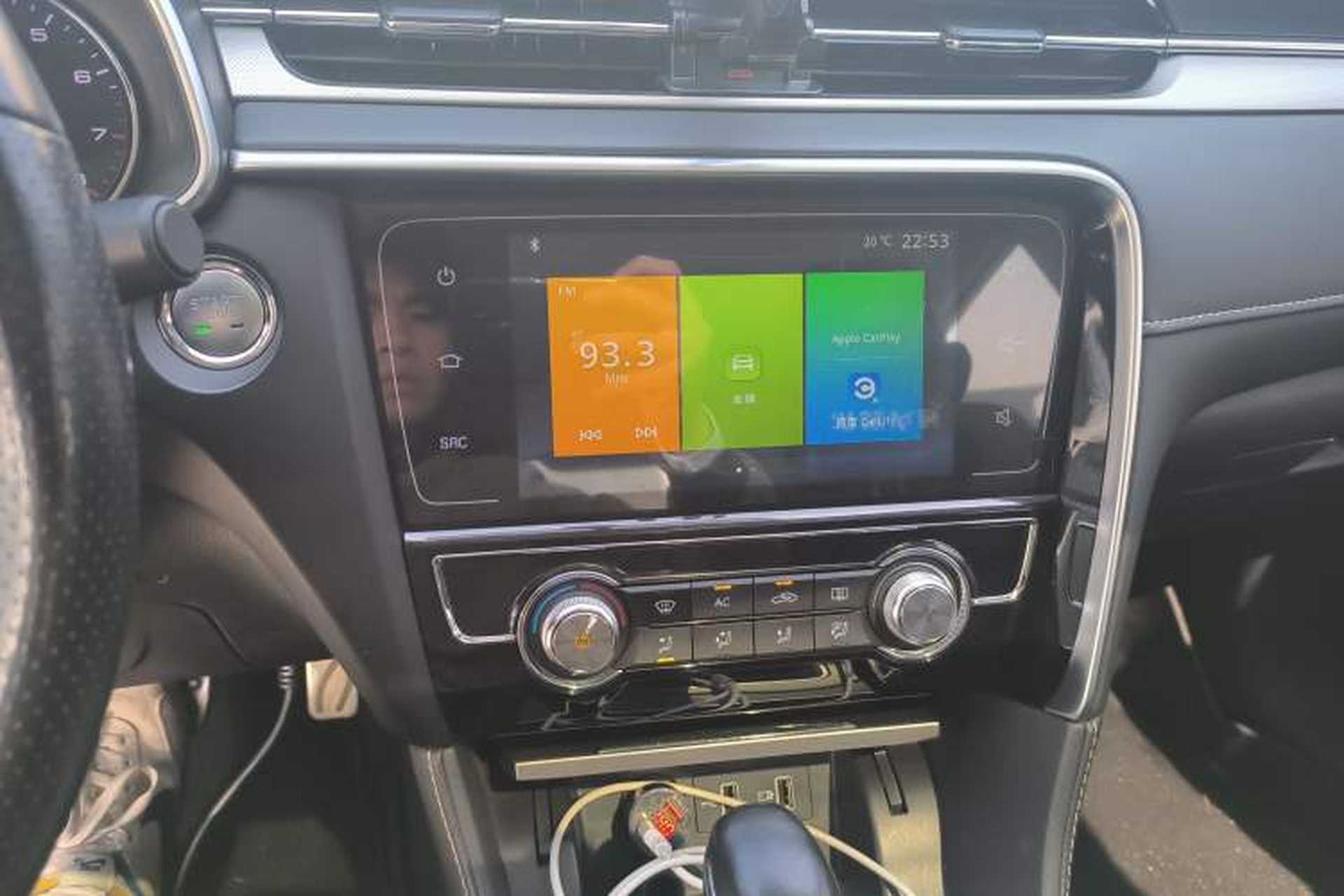 Used MG 6 2019 20T Automatic Sport Edition Audio And AC Panel