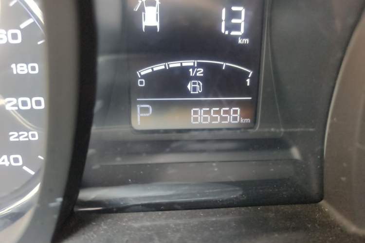 Used MG 6 2019 20T Automatic Starlight Edition Odometer Close Up
