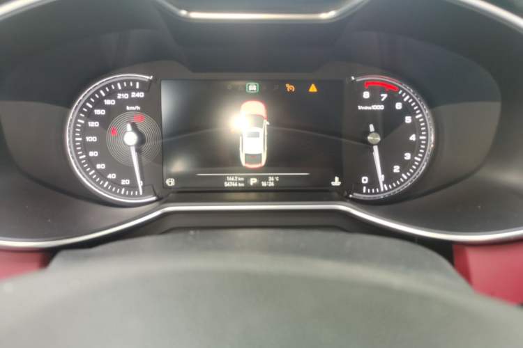 Used MG 6 2019 20T Automatic Trophy Competition Edition + BOSE Luxury Sound System Package Odometer Close Up