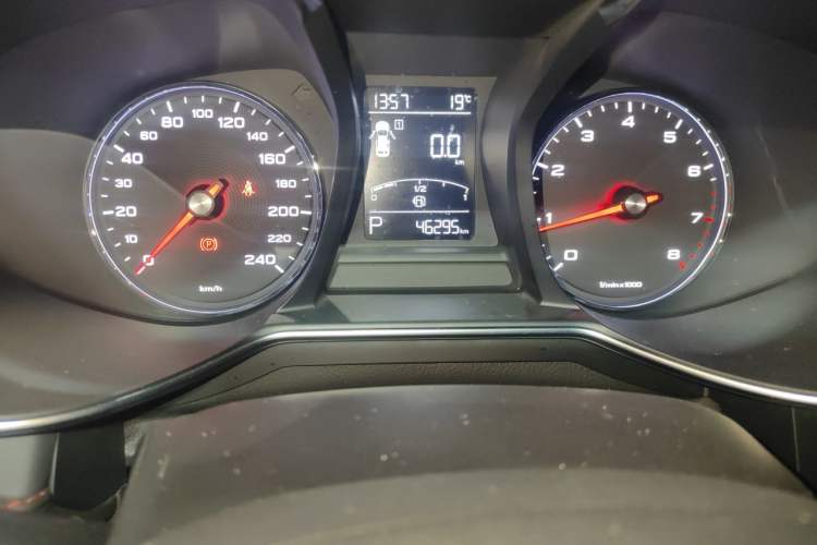 Used MG 6 2019 20T Automatic Starlight Edition Odometer Close Up
