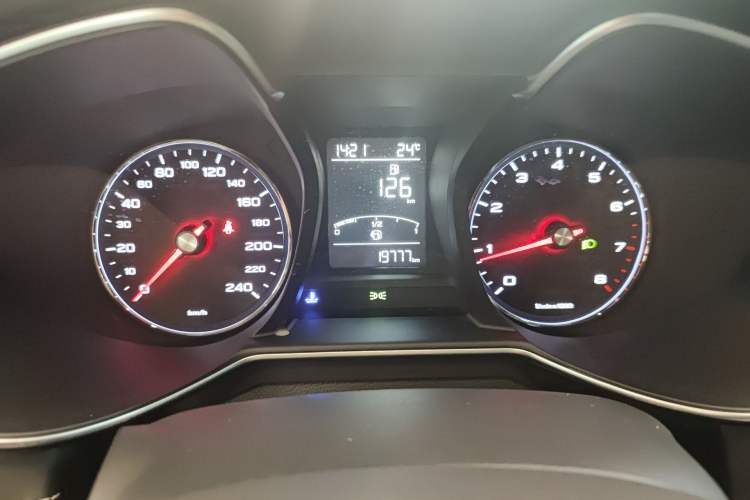 Used MG 6 2019 20T Manual Sport Edition Odometer Close Up