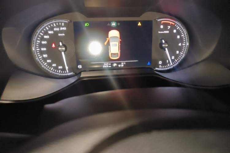 Used MG 6 2019 20T Automatic Trophy 10th Anniversary Edition Odometer Close Up