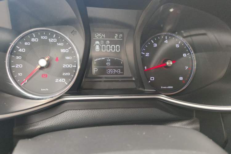 Used MG 6 2019 20T Automatic Starlight Edition Odometer Close Up