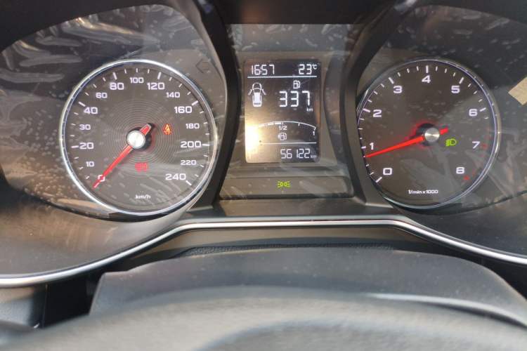 Used MG 6 2019 20T Automatic Sport Edition Odometer Close Up