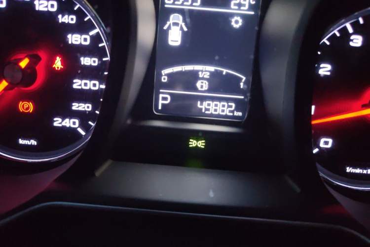 Used MG 6 2019 20T Automatic Sport Edition Odometer Close Up