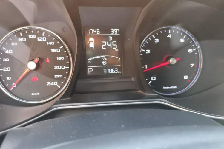 Used MG 6 2019 20T Automatic Starlight Edition Odometer Close Up