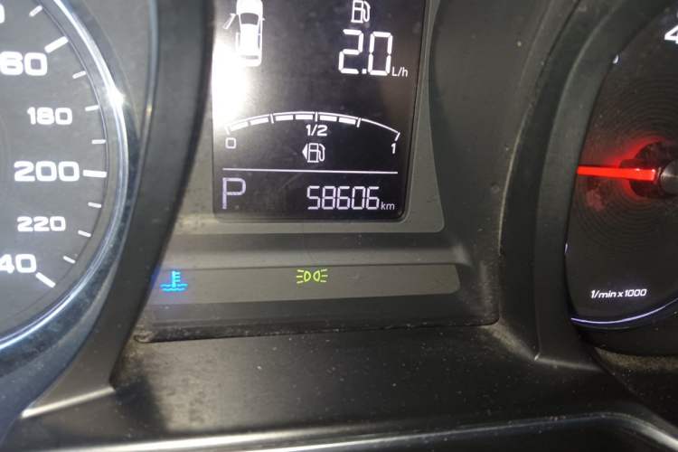 Used MG 6 2019 20T Automatic Sport Edition Odometer Close Up