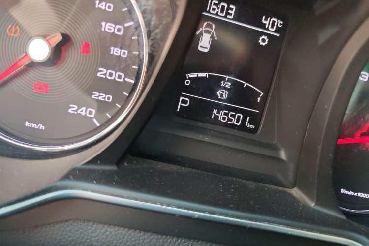 Used MG 6 2019 20T Automatic Sport Edition Odometer Close Up