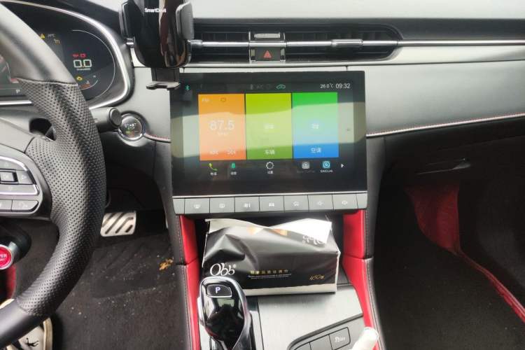 Used MG 6 2020 1.5T Automatic Trophy Luxury Edition Audio And AC Panel