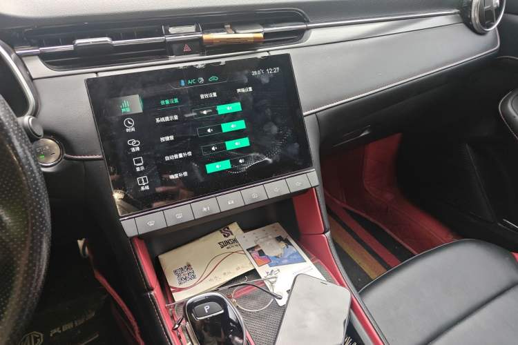 Used MG 6 2020 1.5T Automatic Trophy Luxury Edition Audio And AC Panel