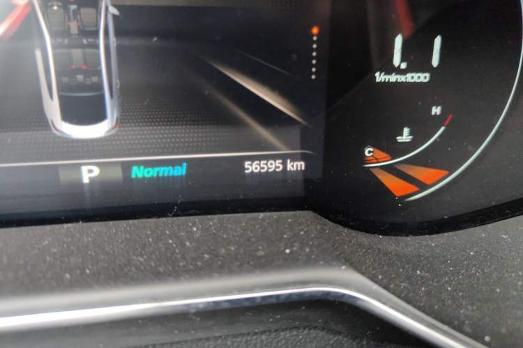 Used MG 6 2020 1.5T Automatic Trophy Luxury Edition Odometer Close Up