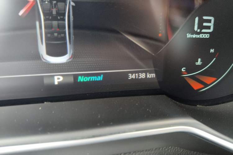 Used MG 6 2020 1.5T Automatic Trophy Luxury Edition Odometer Close Up