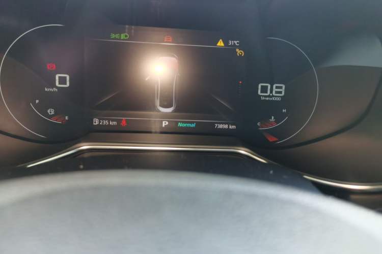 Used MG 6 2020 1.5T Automatic Trophy Luxury Edition Odometer Close Up
