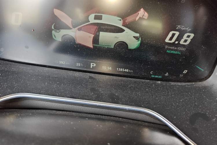 Used MG 6 2020 1.5T Automatic Trophy Flagship Edition Odometer Close Up