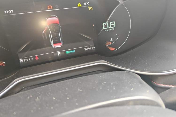 Used MG 6 2020 1.5T Automatic Trophy Luxury Edition Odometer Close Up