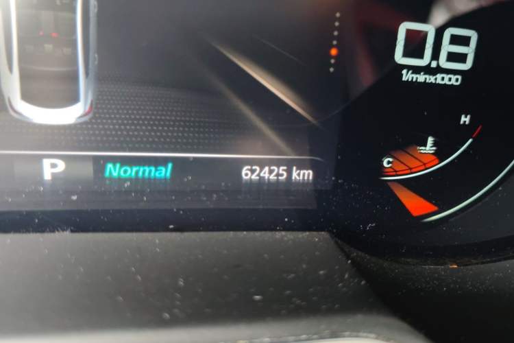Used MG 6 2020 1.5T Automatic Trophy Luxury Edition Odometer Close Up