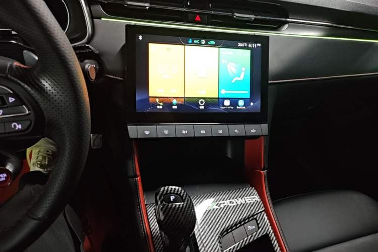 Used MG 6 2020 1.5T Automatic Trophy Luxury Edition Audio And AC Panel