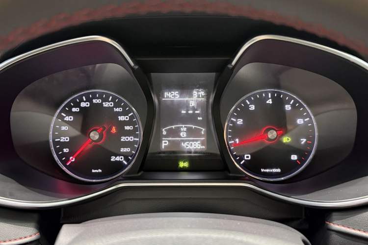 Used MG 6 2020 1.5T Automatic Lingchao Fashion Edition Odometer Close Up