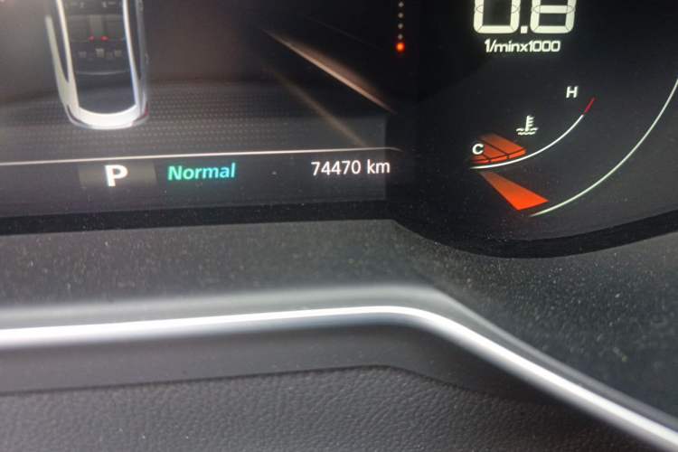 Used MG 6 2020 1.5T Automatic Trophy Luxury Edition Odometer Close Up