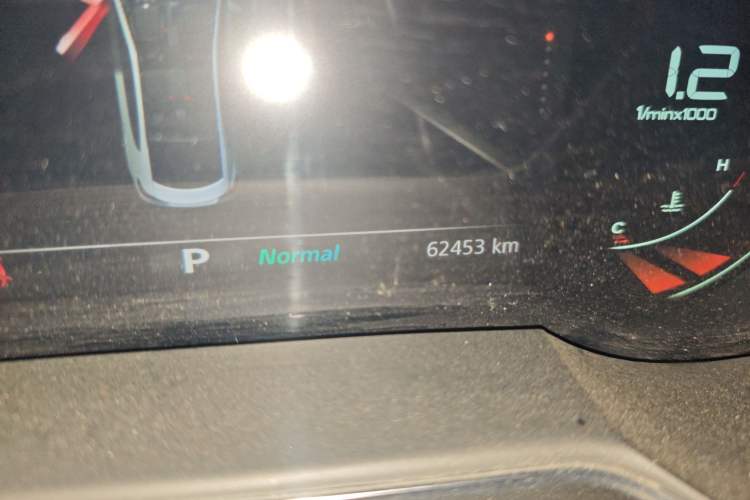 Used MG 6 2020 1.5T Automatic Trophy Luxury Edition Odometer Close Up