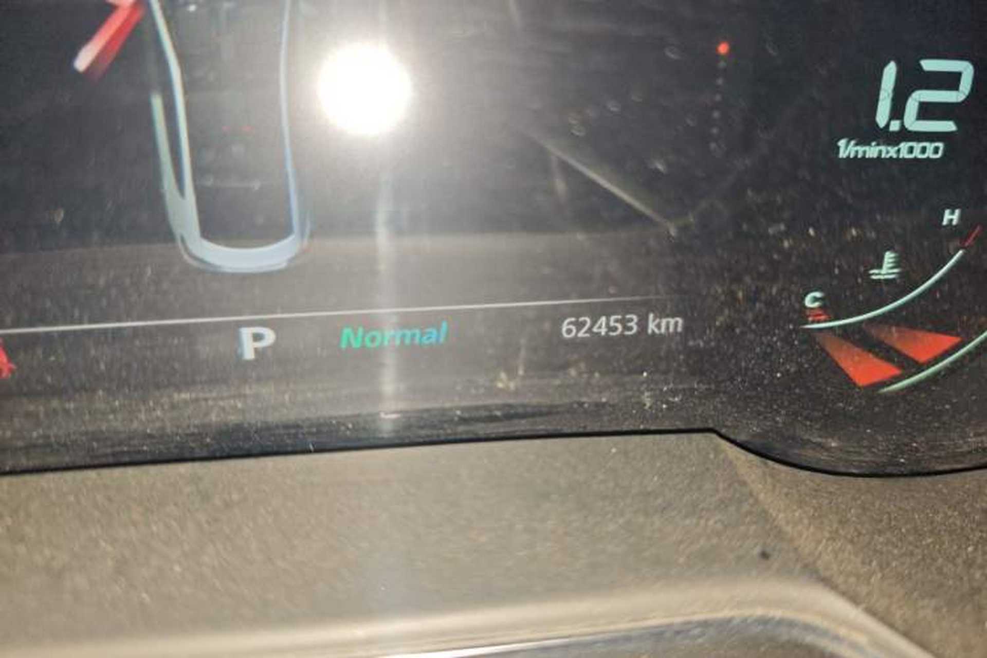 Used MG 6 2020 1.5T Automatic Trophy Luxury Edition Odometer Close Up