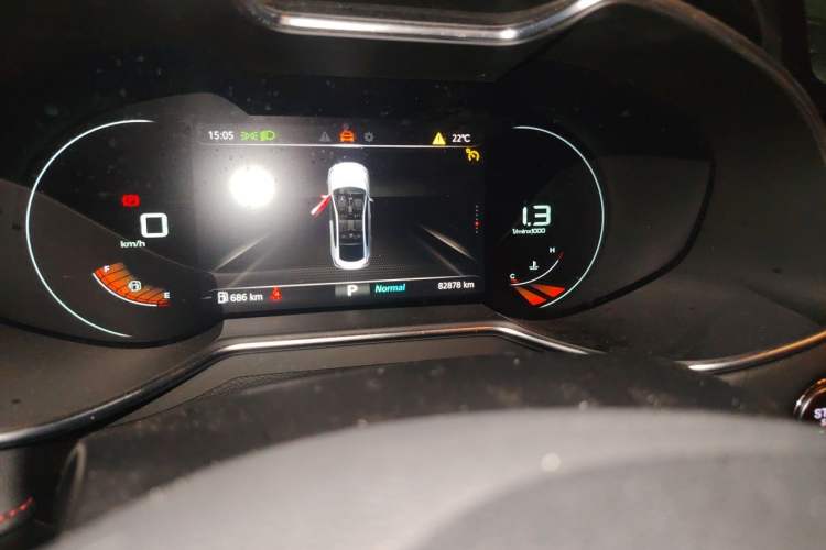 Used MG 6 2020 1.5T Automatic Trophy Luxury Edition Odometer Close Up