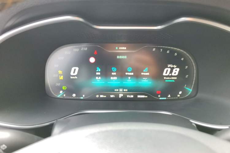 Used MG 6 2020 1.5T Automatic Trophy Smart Drive Flagship Edition Instrument Cluster
