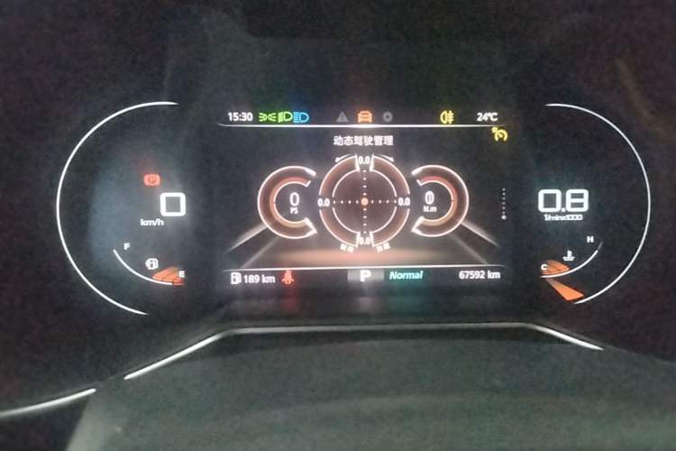 Used MG 6 2020 1.5T Automatic Trophy Luxury Edition Instrument Cluster