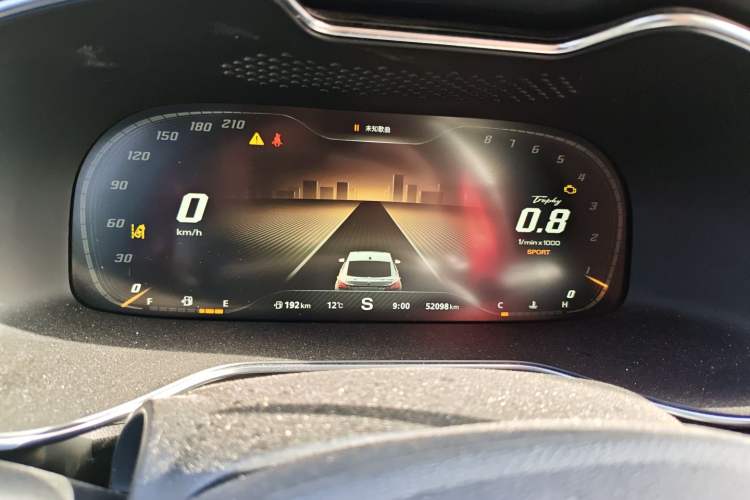 Used MG 6 2020 1.5T Automatic Trophy Smart Drive Flagship Edition Instrument Cluster