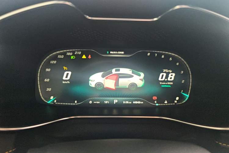 Used MG 6 2020 1.5T Automatic Trophy Flagship Edition Instrument Cluster