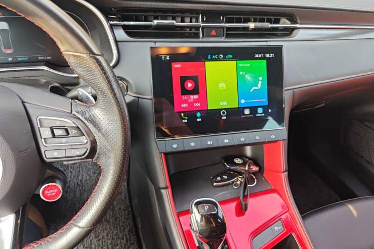 Used MG 6 2020 1.5T Automatic Trophy Luxury Edition Audio And AC Panel