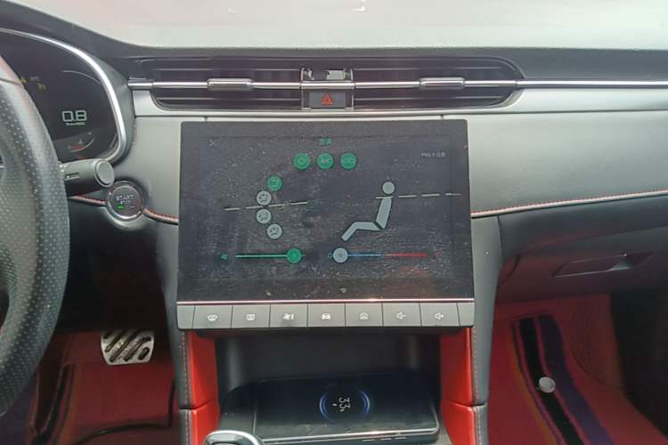 Used MG 6 2020 1.5T Automatic Trophy Luxury Edition Audio And AC Panel