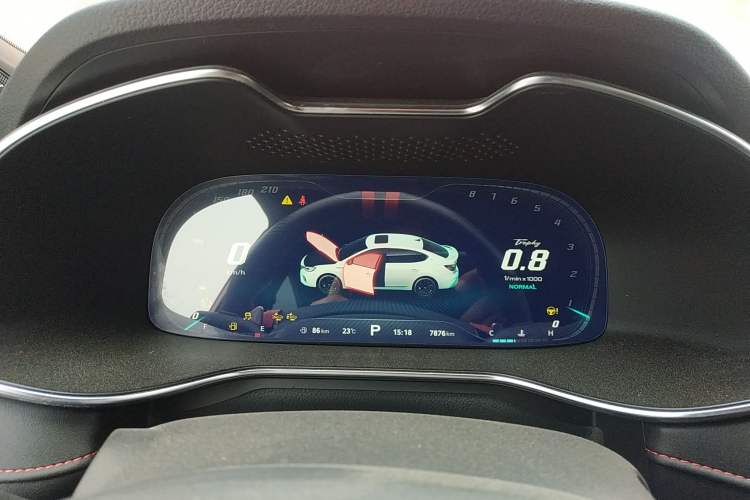 Used MG 6 2020 1.5T Automatic Trophy Smart Drive Flagship Edition Instrument Cluster