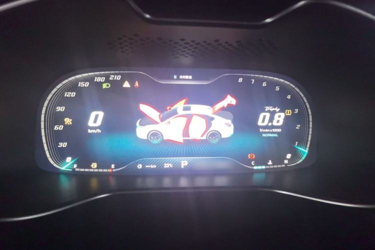 Used MG 6 2020 1.5T Automatic Trophy Smart Drive Flagship Edition Instrument Cluster