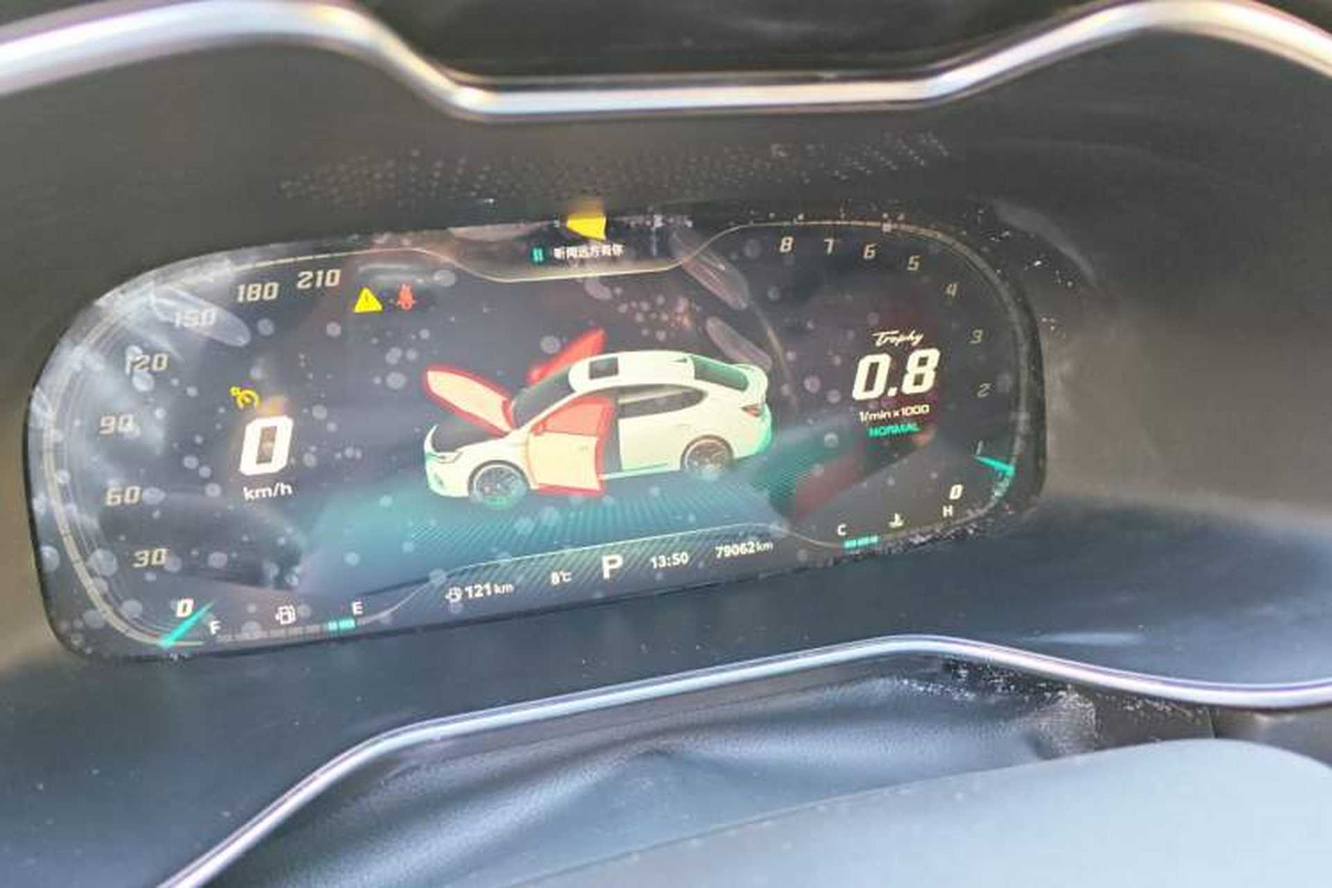 Used MG 6 2020 1.5T Automatic Trophy Flagship Edition Instrument Cluster