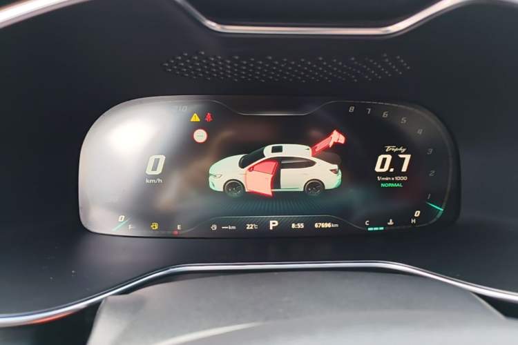 Used MG 6 2020 1.5T Automatic Trophy Flagship Edition Instrument Cluster