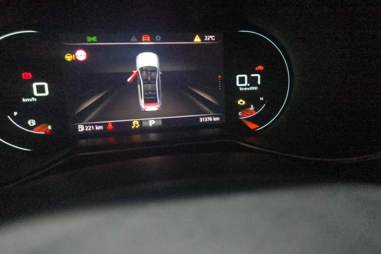 Used MG 6 2020 1.5T Automatic Trendsetting Luxury Edition Odometer Close Up