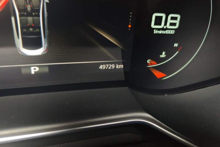 Used MG 6 2020 1.5T Automatic Trendsetting Luxury Edition Odometer Close Up