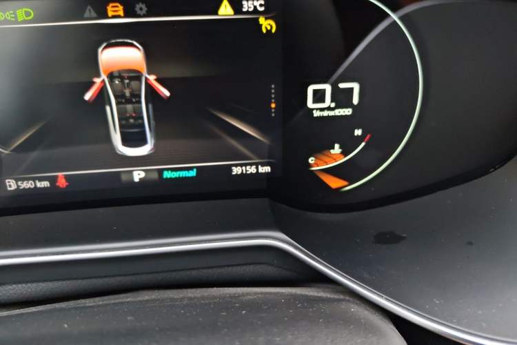 Used MG 6 2020 1.5T Automatic Trophy Luxury Edition Odometer Close Up