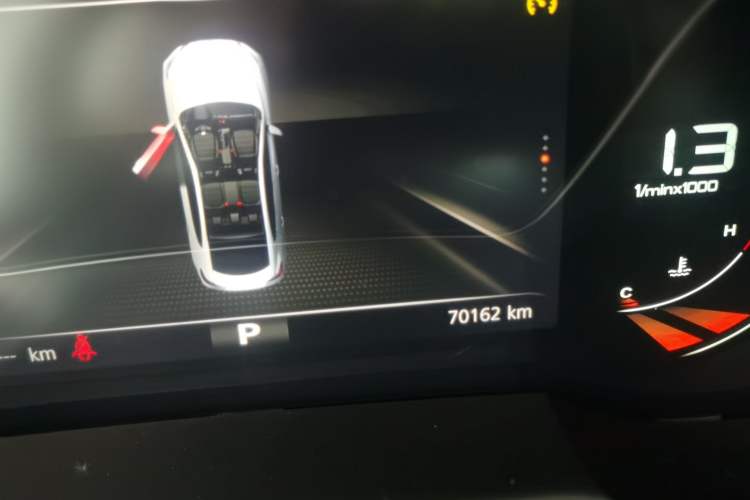 Used MG 6 2020 1.5T Automatic Trendsetting Luxury Edition Odometer Close Up