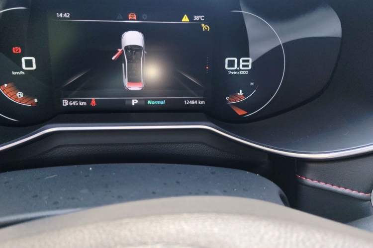Used MG 6 2020 1.5T Automatic Trophy Luxury Edition Odometer Close Up