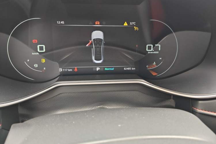 Used MG 6 2020 1.5T Automatic Trophy Luxury Edition Odometer Close Up