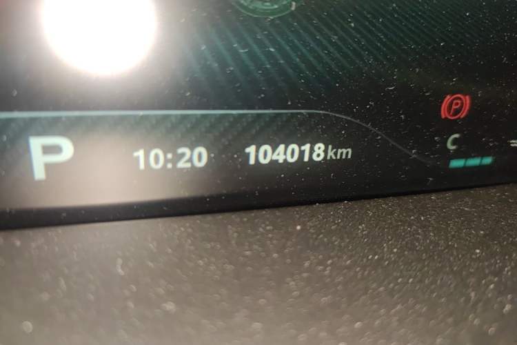 Used MG 6 2020 1.5T Automatic Trophy Flagship Edition Odometer Close Up