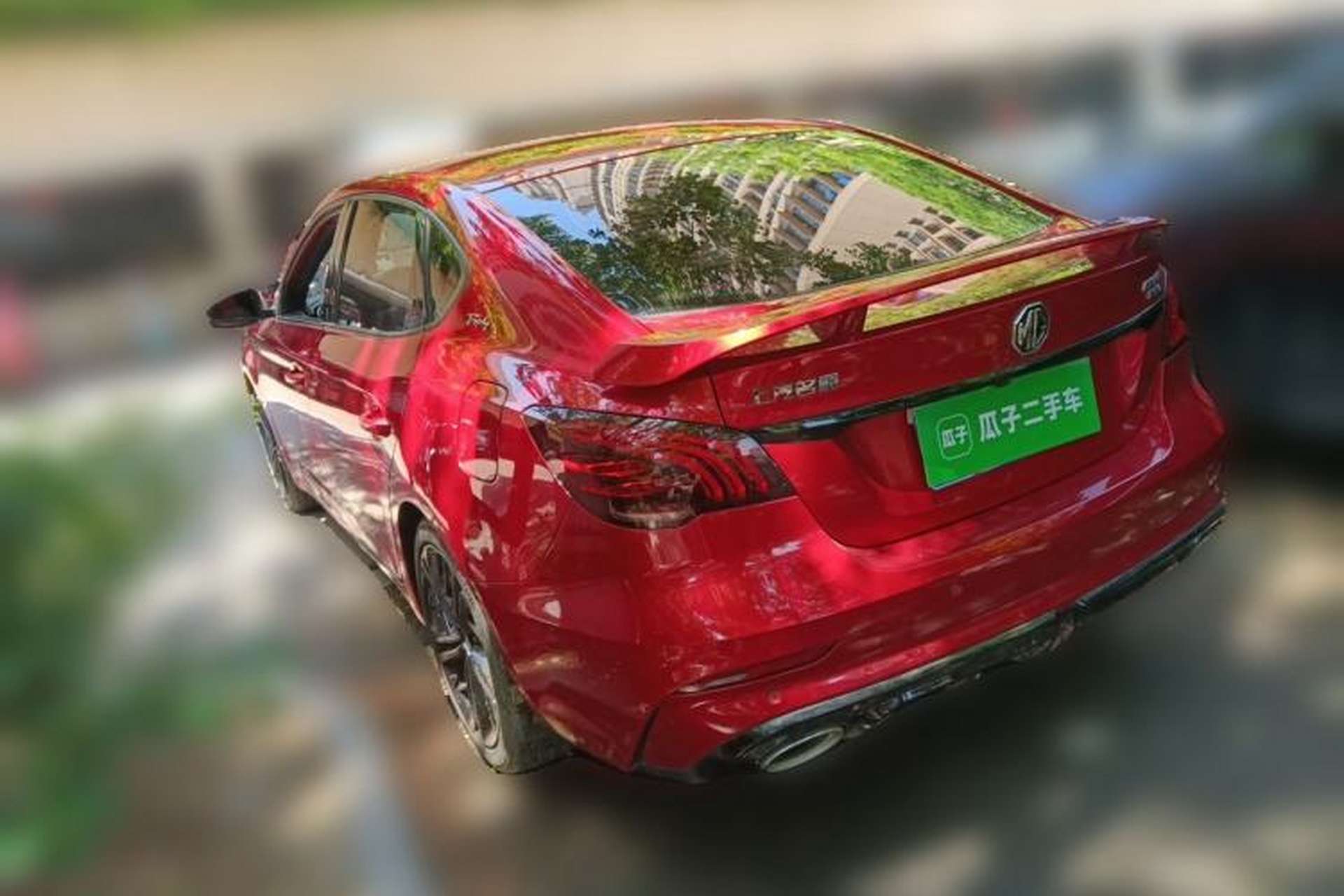 Used MG 6 2020 1.5T Automatic Trophy Luxury Edition Rear Left 45 Deg