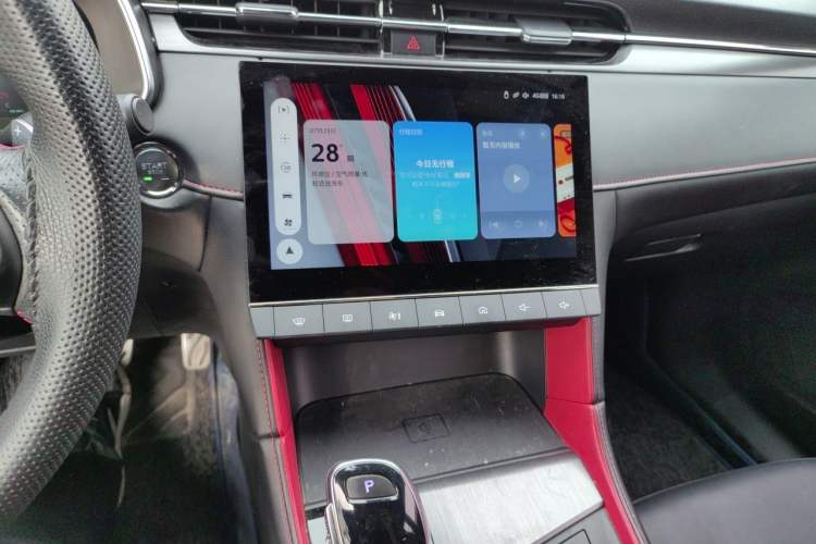 Used MG 6 2020 1.5T Automatic Trophy Flagship Edition Audio And AC Panel