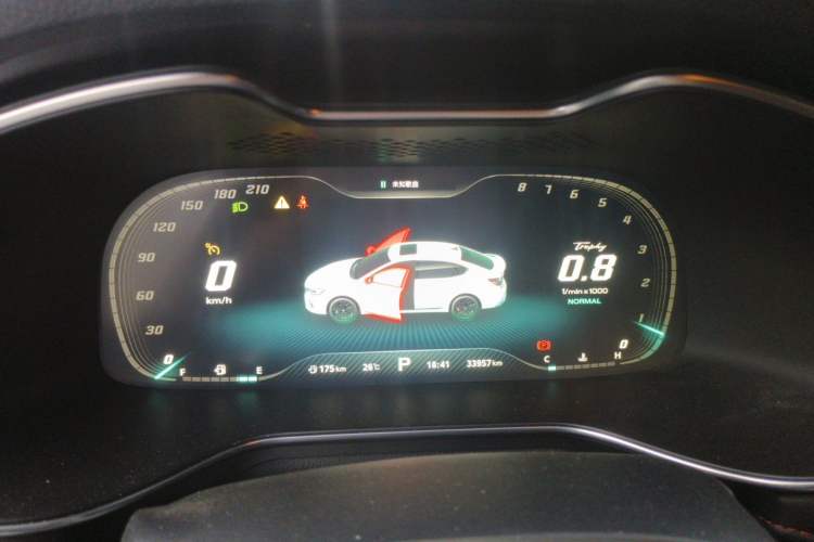 Used MG 6 2020 1.5T Automatic Trophy Flagship Edition Instrument Cluster