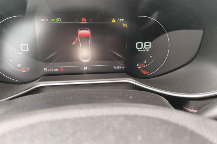 Used MG 6 2020 1.5T Automatic Trendsetting Luxury Edition Odometer Close Up